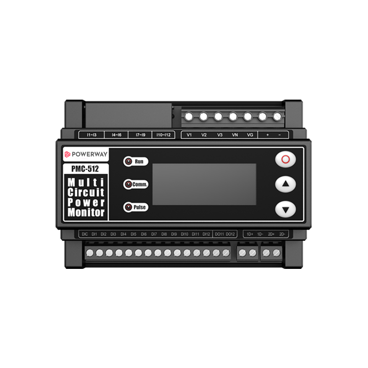 Multi-Circuit Energy Meter PMC-512A | Precision Power Monitoring Solutions